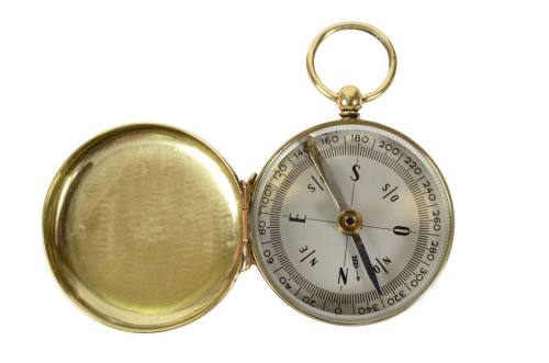 Code 4132 Brass compass