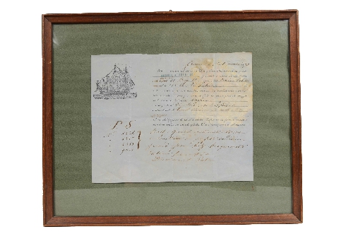 Cod. 7827 Bolla Trasporto Marittimo