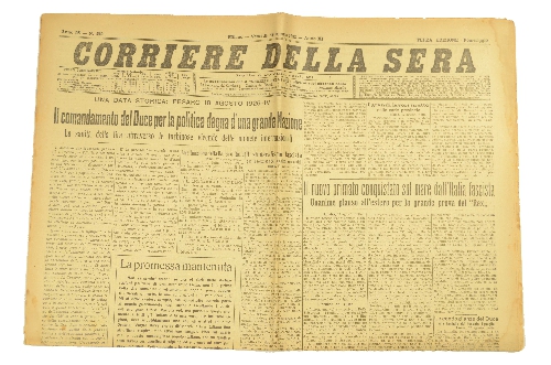 Corriere Della Sera 1933